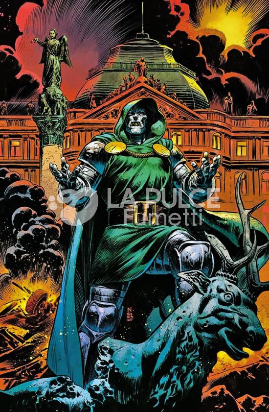 MARVEL MINISERIE #   294 - UN MONDO SOTTO DESTINO 8 - PANINI DOMINATION - VARIANT NIC KLEIN