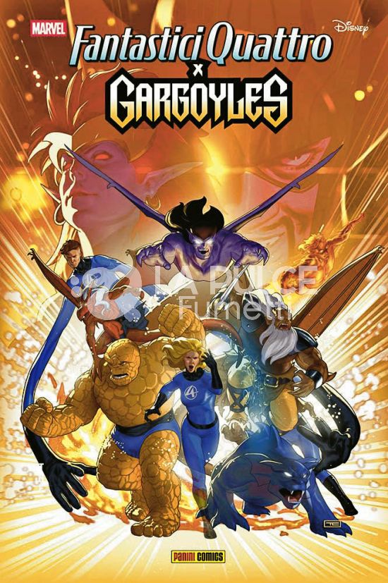 DISNEY AGAINST #     1 - FANTASTICI QUATTRO X GARGOYLES