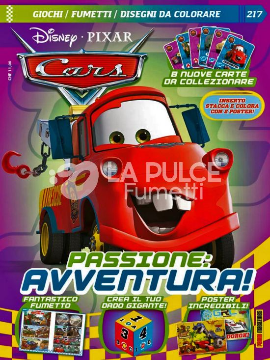 PIXAR FUN - CARS MAGAZINE #   217