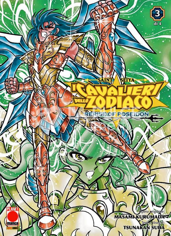 SAINT SEIYA – I CAVALIERI DELLO ZODIACO: RERISE OF POSEIDON #     3