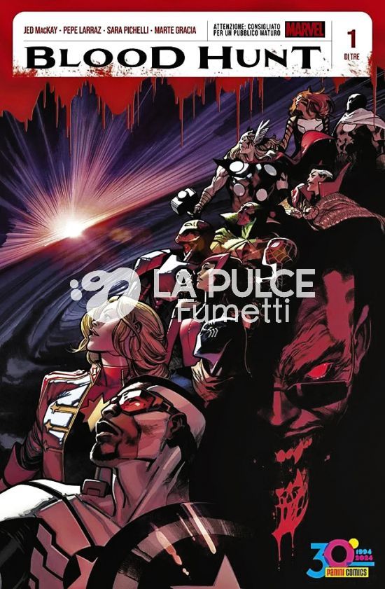 SPECIAL EVENTS - BLOOD HUNT 1/3 COMPLETA NUOVI - EDIZIONE RED BAND ( N 1-3 ESAURITI )
