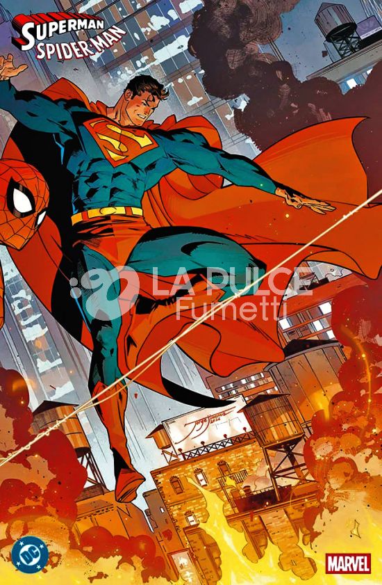 DC BEST SELLER NUOVA SERIE #    54 - SUPERMAN/SPIDER-MAN 1 - VARIANT DI JORGE JIMENEZ