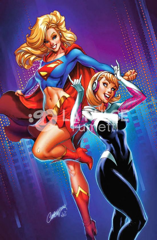 DC BEST SELLER NUOVA SERIE # 54 - SUPERMAN/SPIDER-MAN 1 - VARIANT DI J. SCOTT CAMPBELL