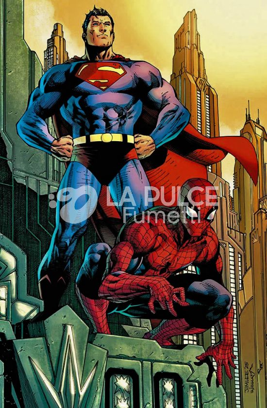 DC BEST SELLER NUOVA SERIE # 54 - SUPERMAN/SPIDER-MAN 1 - VARIANT DI JIM LEE