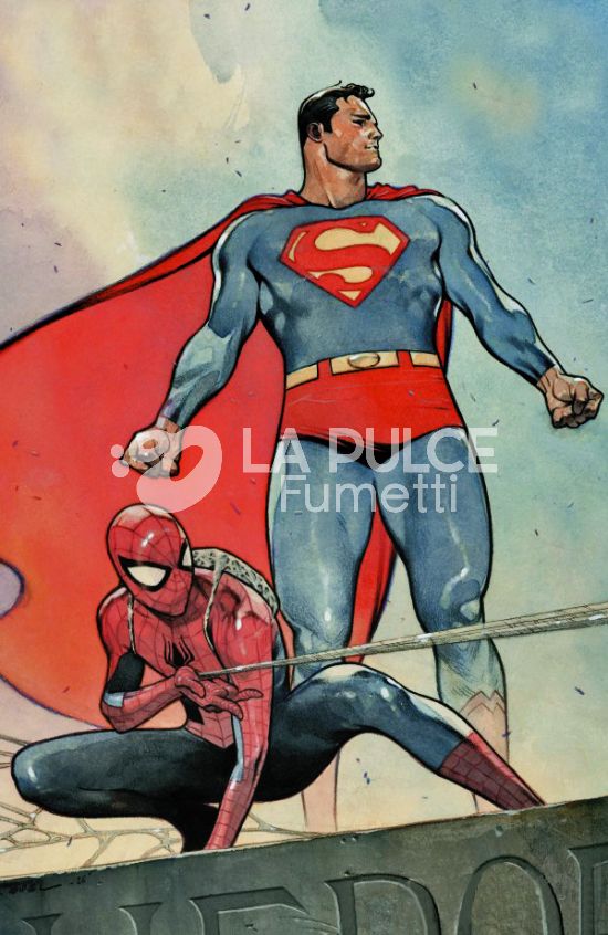 DC BEST SELLER NUOVA SERIE # 54 - SUPERMAN/SPIDER-MAN 1 - INCENTIVE VARIANT DI OLIVIER COIPEL