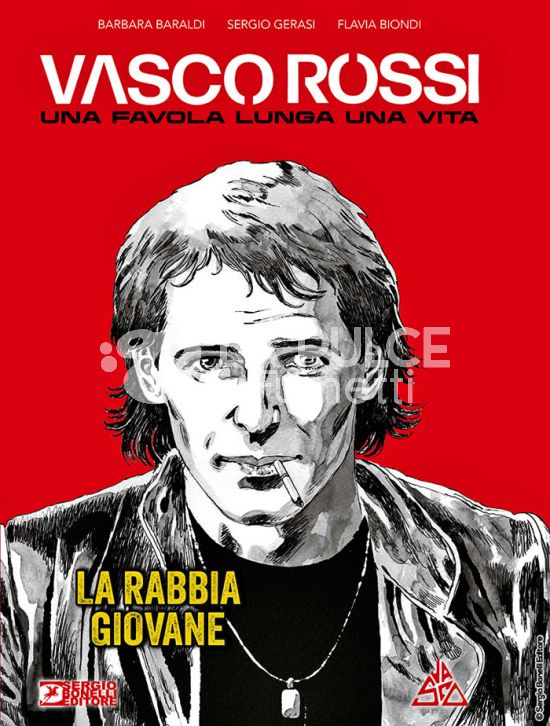 VASCO ROSSI - UNA FAVOLA LUNGA UNA VITA #     1: LA RABBIA GIOVANE - CARTONATO