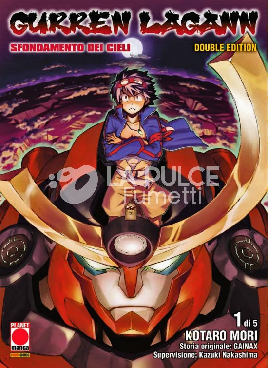 GURREN LAGANN - SFONDAMENTO DEI CIELI DOUBLE EDITION #     1