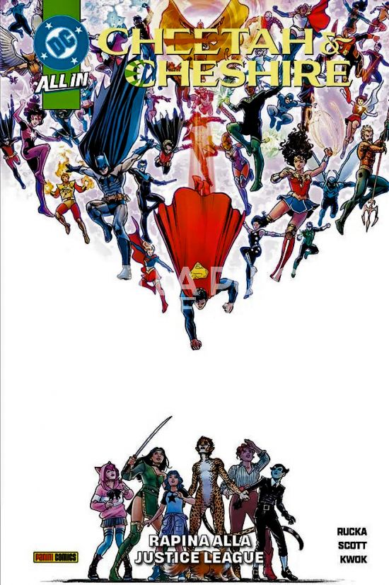 DC COLLECTION INEDITO - CHEETAH E CHESHIRE: RAPINA ALLA JUSTICE LEAGUE - ALL IN