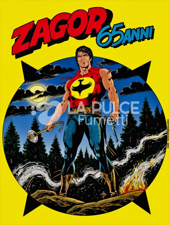 ZENITH #   782 - ZAGOR 731: IL PASSATO RITORNA - COPERTINA IN RILIEVO + ADESIVI