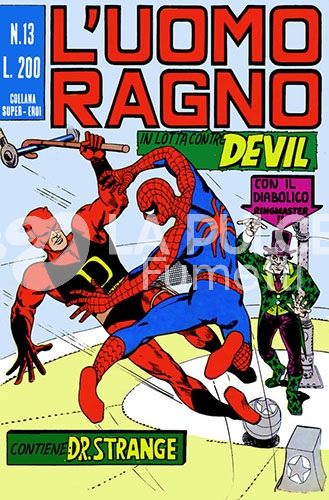 UOMO RAGNO #    13: IN LOTTA CONTRO DEVIL DI BUSTA