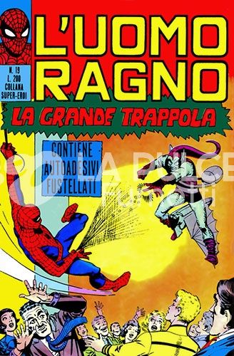 UOMO RAGNO #    19: LA GRANDE TRAPPOLA - NO ADESIVI