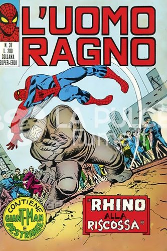UOMO RAGNO #    37: RHINO ALLA RISCOSSA