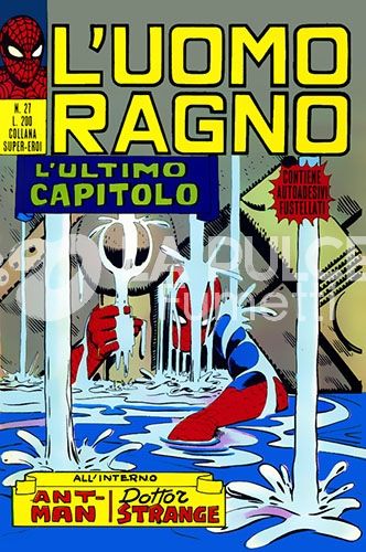 UOMO RAGNO #    27: L'ULTIMO CAPITOLO - NO ADESIVI