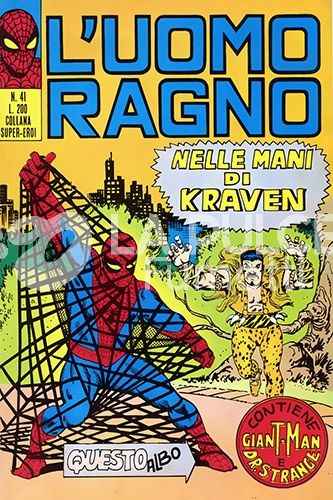 UOMO RAGNO #    41: NELLE MANI DI KRAVEN