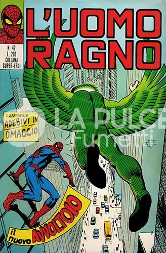 UOMO RAGNO #    42: IL NUOVO AVVOLTOIO + ADESIVI