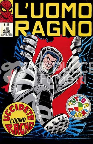UOMO RAGNO #    53: UCCIDETE L'UOMO RAGNO