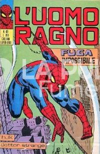 UOMO RAGNO #    63: FUGA IMPOSSIBILE