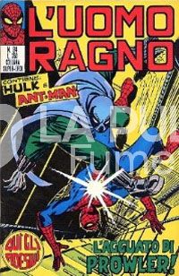 UOMO RAGNO #    94: L'AGGUATO DI PROWLER - NO ADESIVI CON FUSTELLI DA EDICOLA