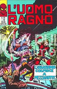 UOMO RAGNO #   124: L'ASSASSINO COLPISCE A MEZZANOTTE