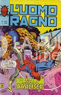 UOMO RAGNO #   203: LA SFIDA DI BASILISCO