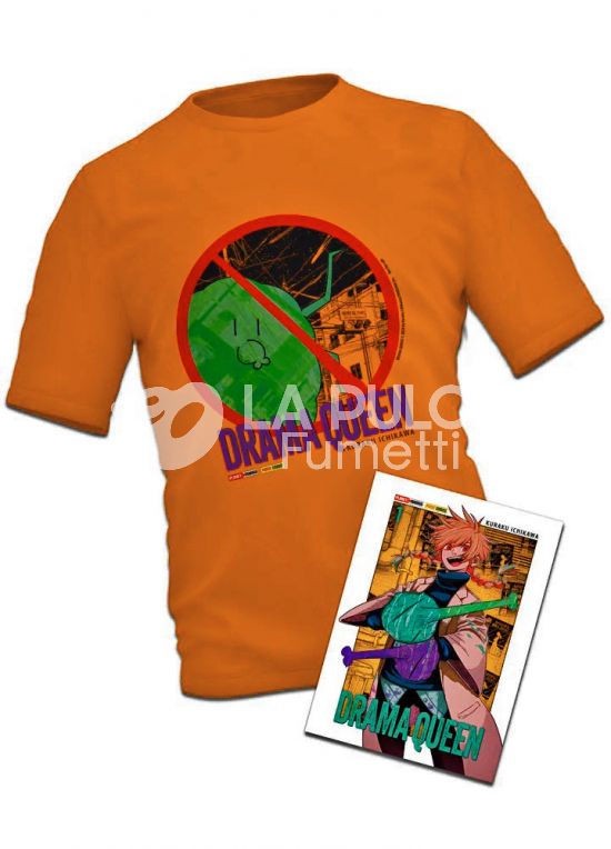 DRAMA QUEEN #     1 BUNDLE - DRAMA QUEEN VARIANT CON CARTOLINA + T-SHIRT M