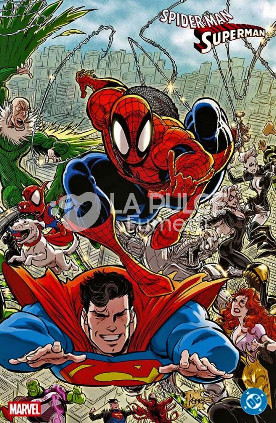 SPECIAL EVENTS #   114 - SPIDER-MAN/SUPERMAN 1 - VARIANT WRAPAROUND DI KAARE ANDREWS