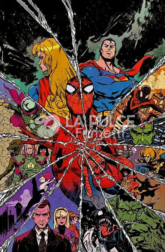 SPECIAL EVENTS #   114 - SPIDER-MAN/SUPERMAN - VARIANT DI SANFORD GREENE