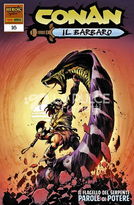 CONAN IL BARBARO #    34 - CONAN IL BARBARO 16