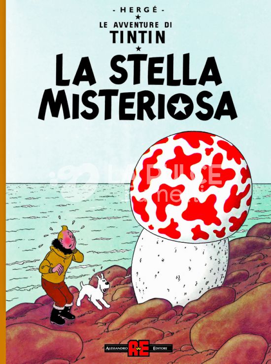LE AVVENTURE DI TINTIN NUOVA EDIZIONE #    10: LA STELLA MISTERIOSA