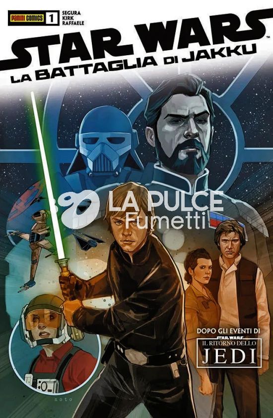 STAR WARS 120/125 - STAR WARS: LA BATTAGLIA DI JAKKU 1/6 COMPLETA NUOVI