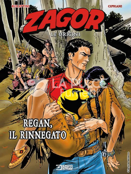 ZAGOR - LE ORIGINI #     9: REGAN, IL RINNEGATO - CARTONATO