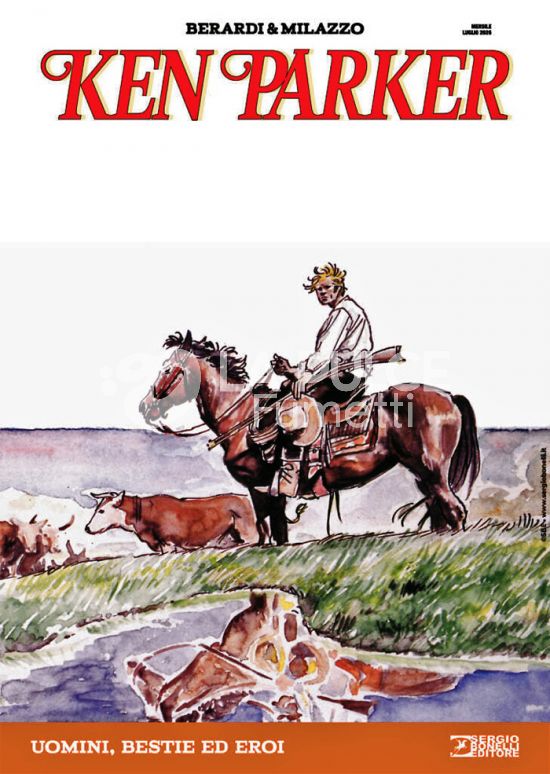 L'ISOLA TROVATA #    38 - KEN PARKER NUOVA EDIZIONE 15: UOMINI, BESTIE ED EROI