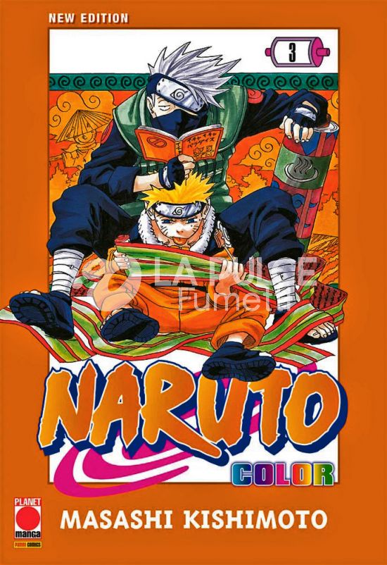 PLANET ACTION #    98 - NARUTO COLOR NEW EDITION 3