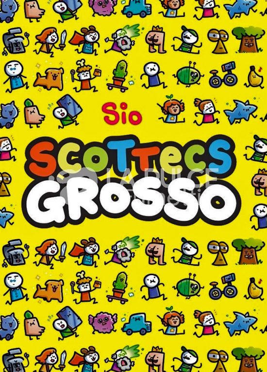 SCOTTECS GROSSO - 100% FUMETTI A COLORI DI SIO - VARIANT COVER IN EDIZIONE LIMITATA A 500 COPIE