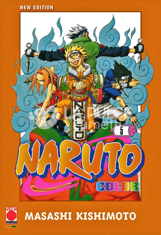PLANET ACTION #   100 - NARUTO COLOR NEW EDITION 5