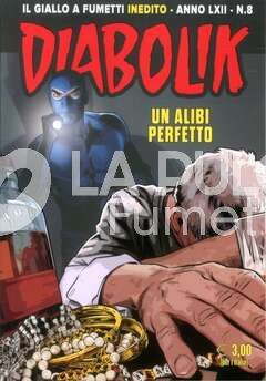 DIABOLIK ORIGINALE ANNO 62 # 8: UN ALIBI PERFETTO