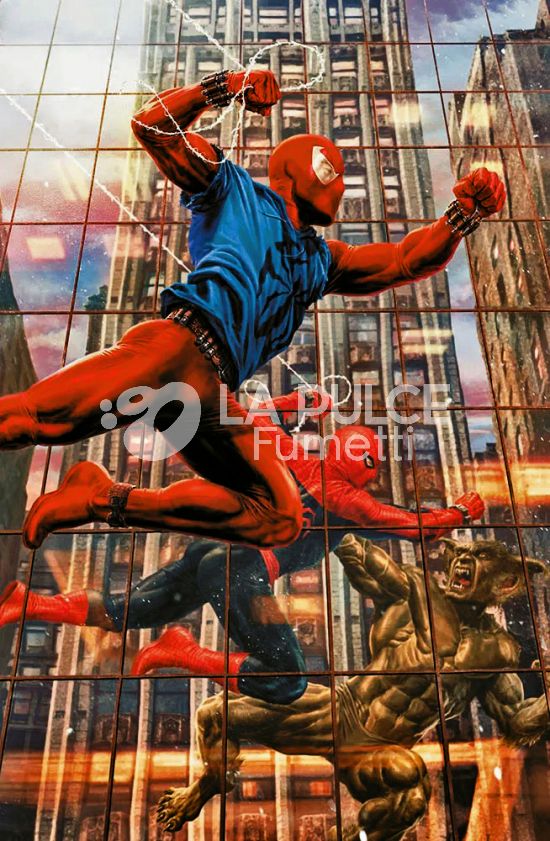 UOMO RAGNO #   896 - AMAZING SPIDER-MAN 18 - SPIRALE DI MORTE 3 (DI 5) - VARIANT AMAZING VISIONS DI LEE BERMEJO 15 (DI 25)
