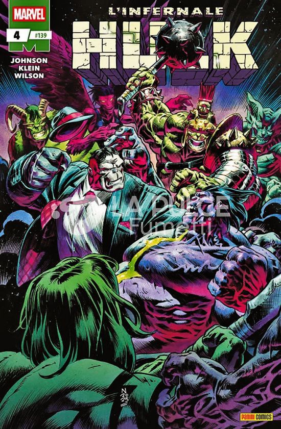 HULK E I DIFENSORI #   139 - L'INFERNALE HULK 4