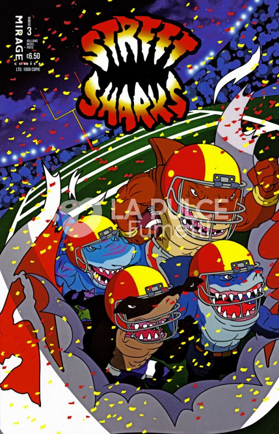 STREET SHARKS # 3 - LTD 1000 COPIE
