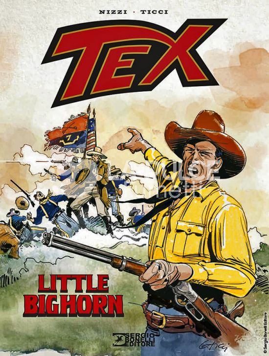 TEX: LITTLE BIGHORN - CARTONATO