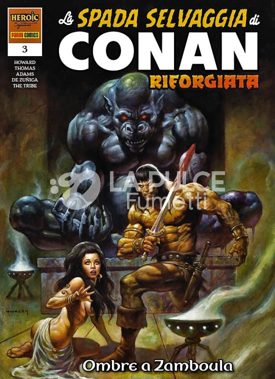 LA SPADA SELVAGGIA DI CONAN RIFORGIATA #     3: OMBRE A ZAMBOULA