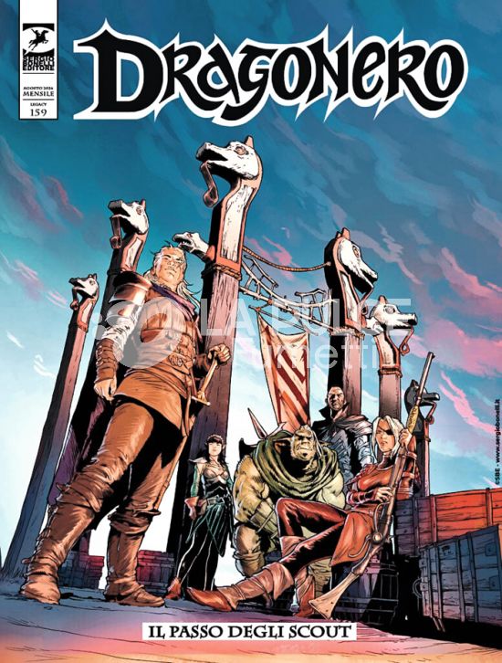 DRAGONERO # 159 - DRAGONERO 9: IL PASSO DEGLI SCOUT