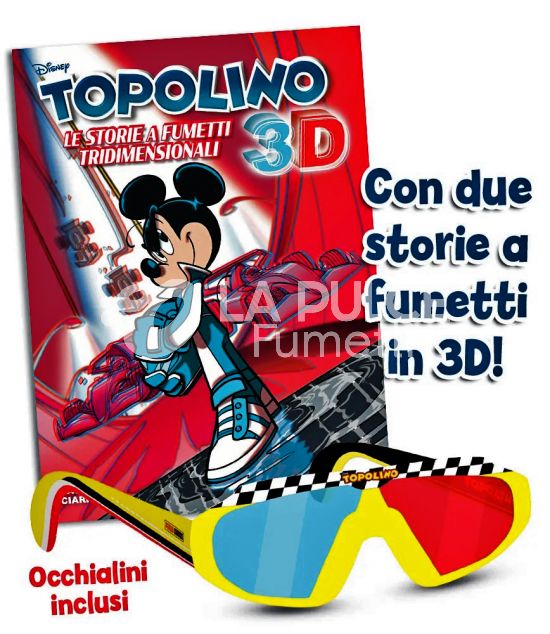DISNEY SPECIAL EVENTS # 61 - TOPOLINO 3D + OCCHIALINI 3D DI TOPOLINO