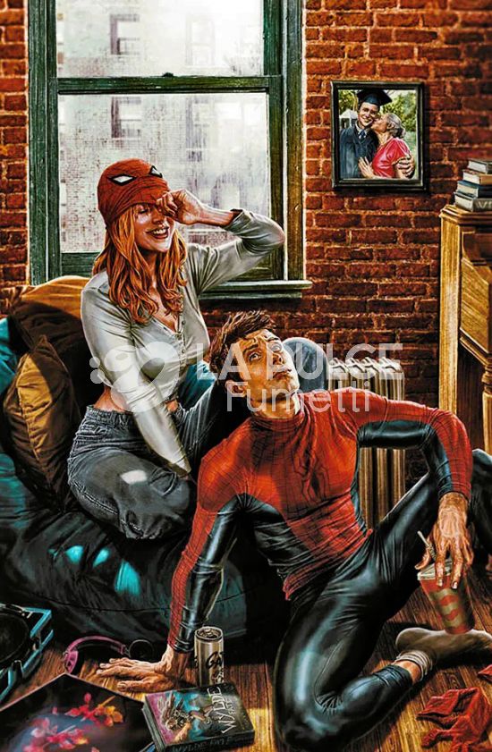 UOMO RAGNO # 898 - AMAZING SPIDER-MAN 19 - SPIRALE DI MORTE 5 (DI 5) - VARIANT AMAZING VISIONS DI LEE BERMEJO 17 (DI 25)