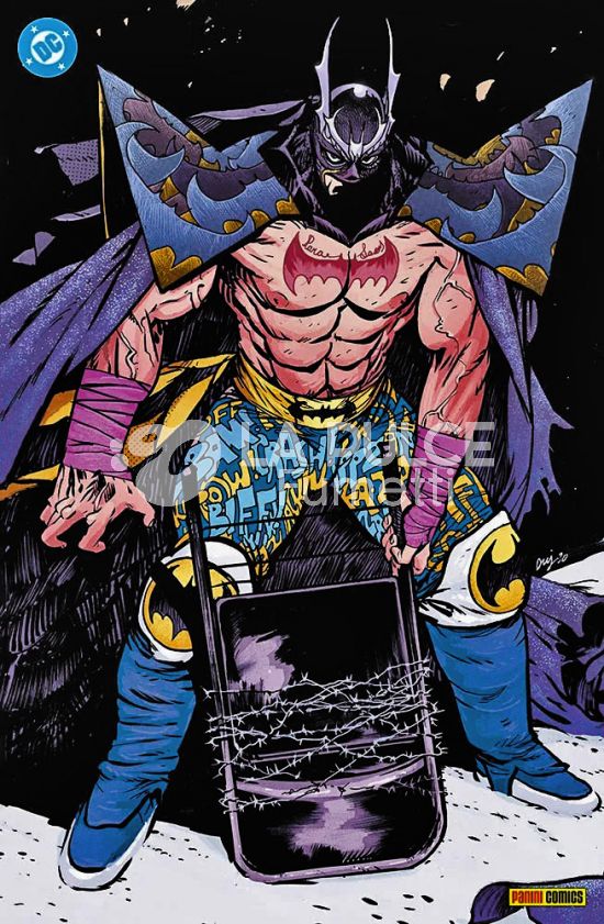 DC CROSSOVER #    52 - DC K.O. 4 - VARIANT DI DANIEL WARREN JOHNSON - ALL IN