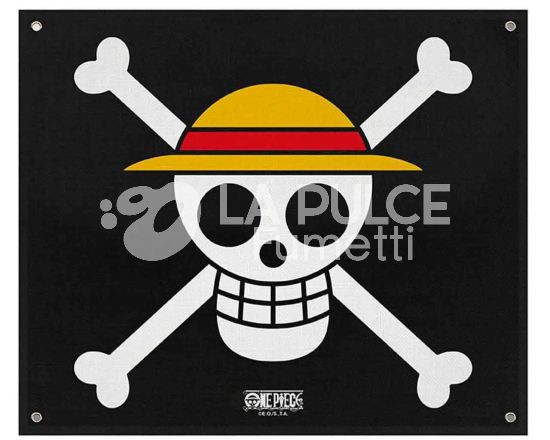 ONE PIECE  FLAG STRAWHAT (CAPPELLO DI PAGLIA) BANDIERA 50X60