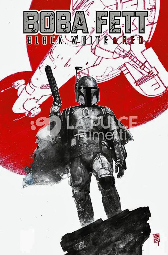 STAR WARS - BOBA FETT: BLACK, WHITE & RED