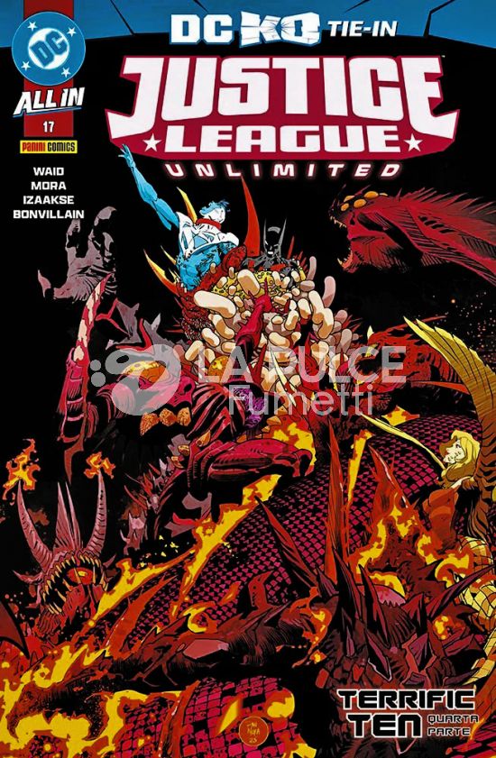JUSTICE LEAGUE UNLIMITED # 17 - DC K.O. TIE-IN - ALL IN