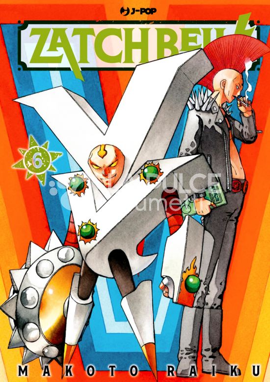 ZATCH BELL! #     6 + STICKER (1A TIRATURA) 6 (DI 16)