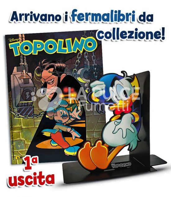 TOPOLINO LIBRETTO # 3695 + REGGILIBRO DI PAPERINO